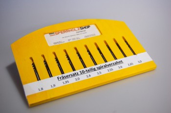 VHM-Fräsersätze, Restposten