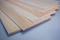 Balsabrettchen 10mm, 1000x100mm, geschliffen