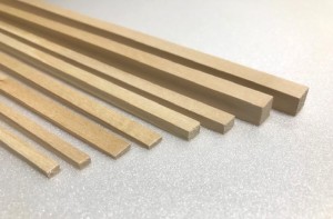 Leiste Linde 2x15mm, Länge 1000mm, 10er Packung, 2.Wahl