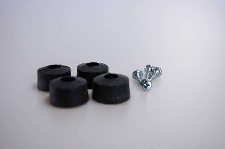 Gummifüße incl. Schrauben