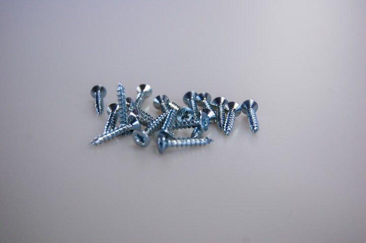 Schraubensatz für Schlagplatte und Rückwand