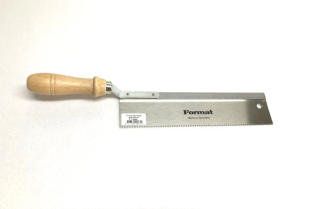 Feinsäge gekröpft, 250mm Format