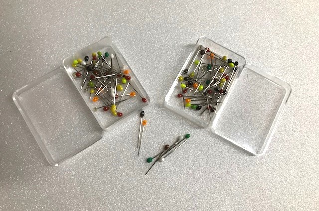 Stecknadeln mit feiner Spitze 0,65x26mm 50 Stück