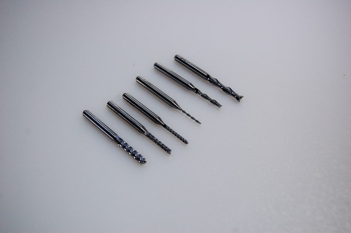 VHM-Fräser 1,5mm, diamantverzahnt, Nutzlänge 12mm